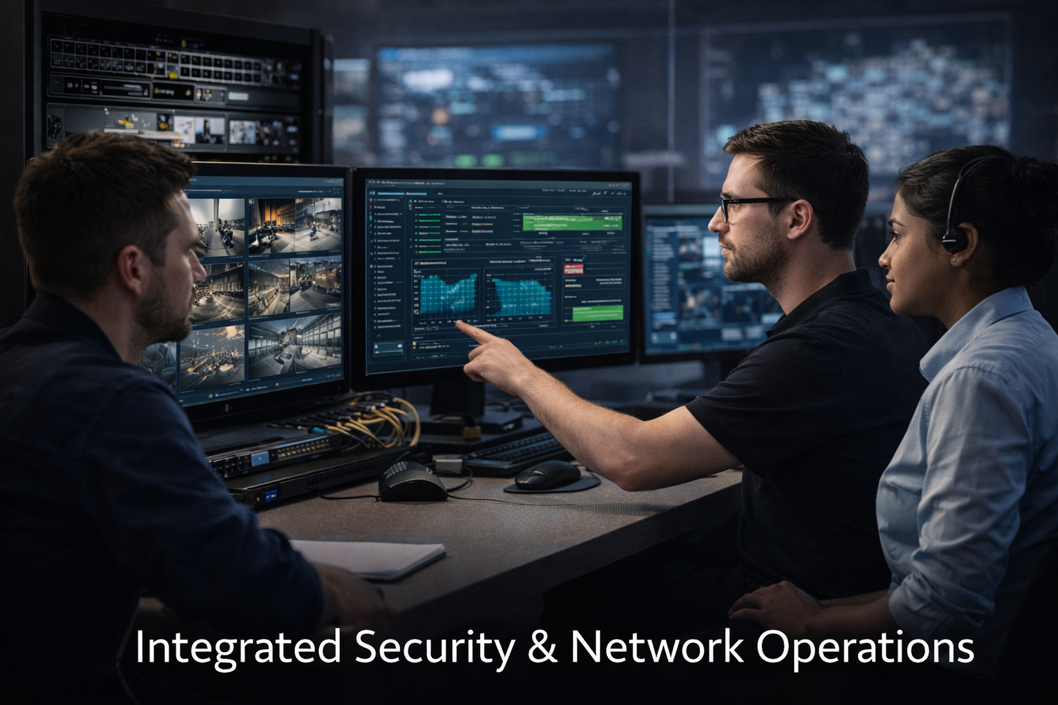 Integrated security and network operations