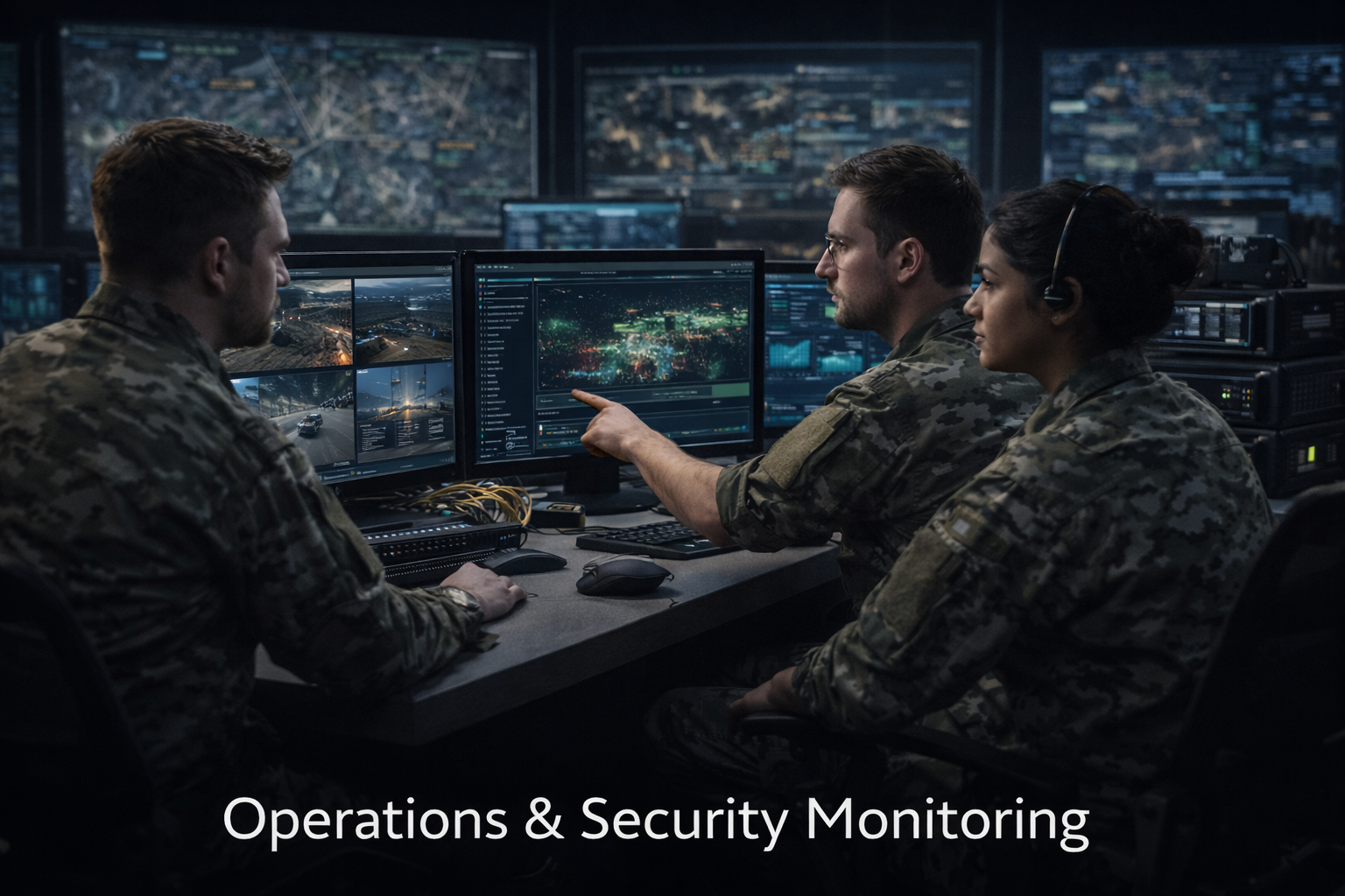 Operations and security monitoring concept