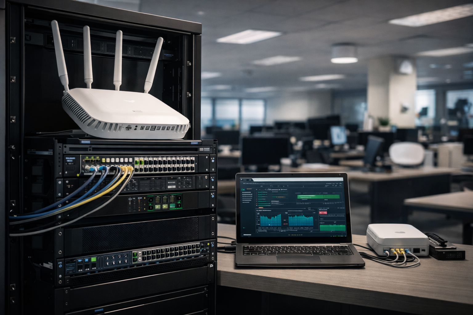 Network equipment and business Wi-Fi deployment