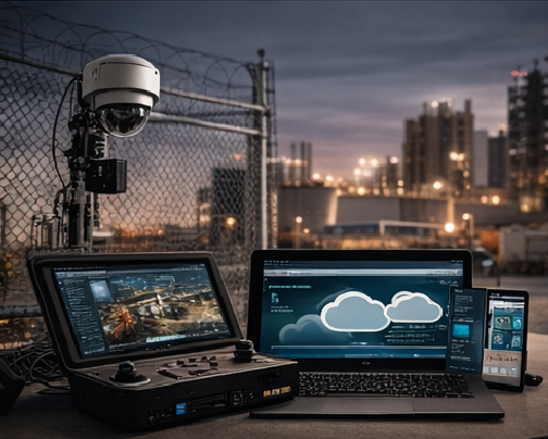 Industrial site network and perimeter security