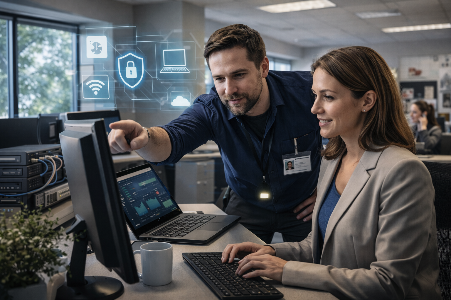 Business IT and security solutions overview